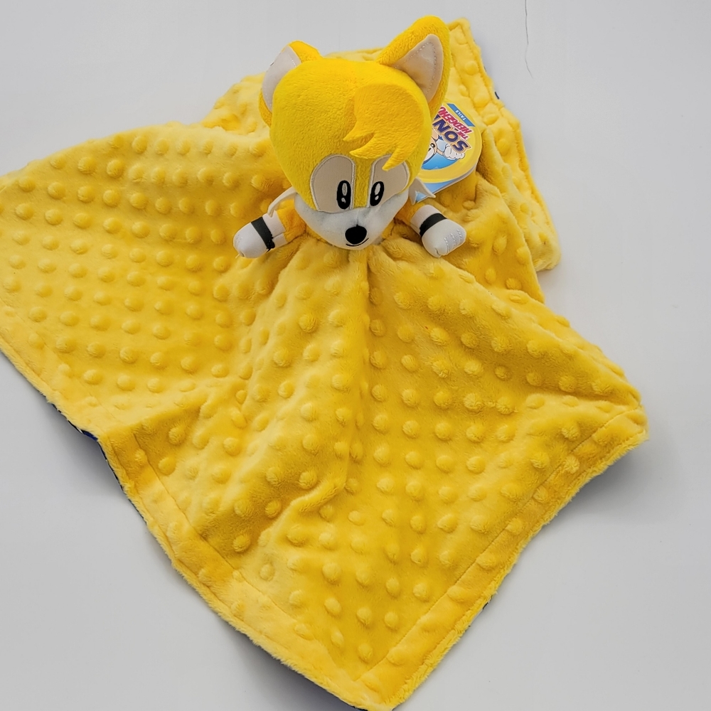 Lovey Tails Plush Security Blanket for Babies & Toddlers, Baby Lovey Plush